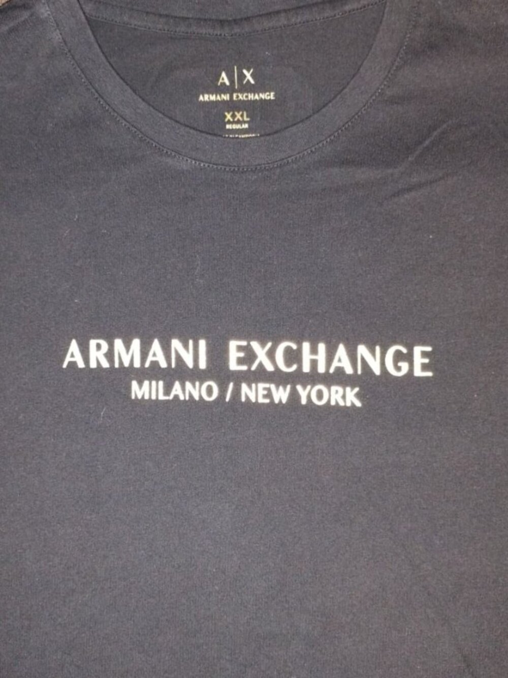 Authentic Armani Exchange Men's Graphic Logo T-Shirt